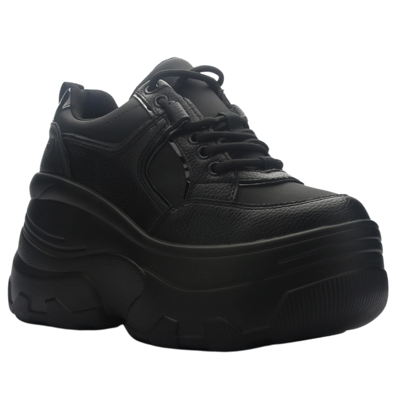 ZAPATILLA DE MUJER DE COLOR NEGRO URBANO CHALADA NAKE-3 - 3