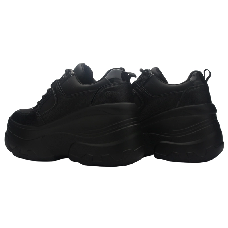 ZAPATILLA DE MUJER DE COLOR NEGRO URBANO CHALADA NAKE-3 - 6