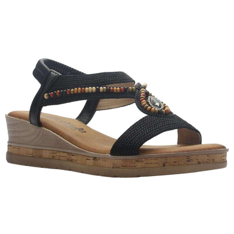 SANDALIA MUJER CASUAL NEGRO CHALADA MOLINA-1 - 3