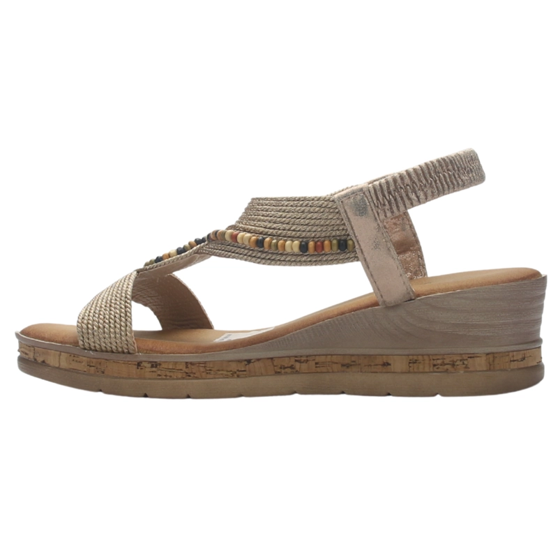 SANDALIA MUJER CASUAL BEIGE CHALADA MOLINA-1 - 2