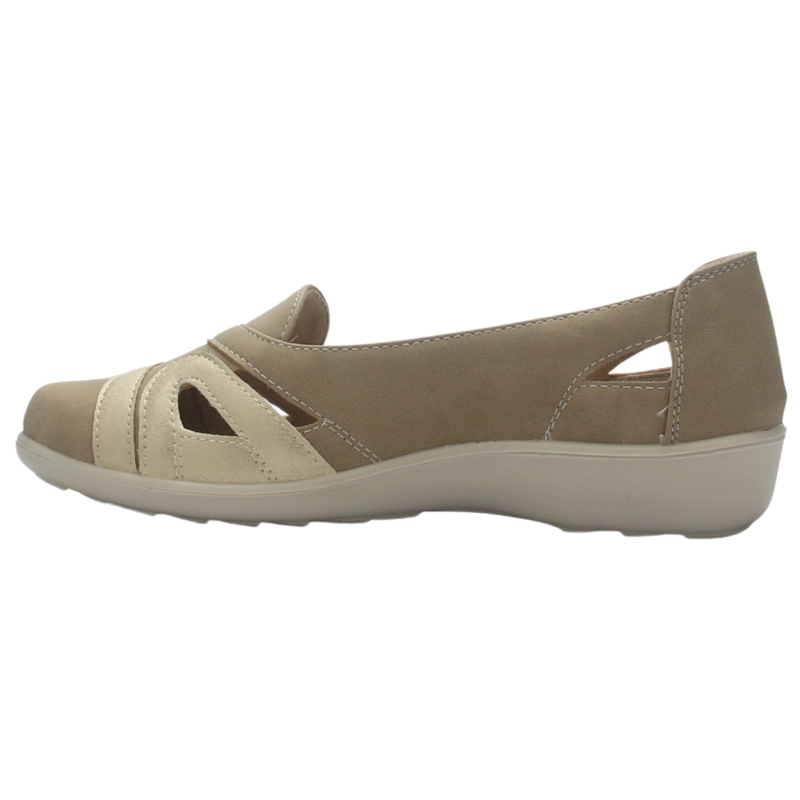 ZAPATO MUJER CASUAL BEIGE CHALADA DECO-12 - 2