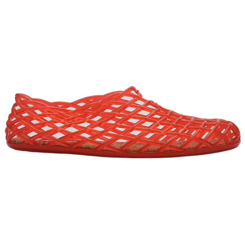 BALLERINA COLOR CASUAL ROJA CHALADA JELLY-1 - 1