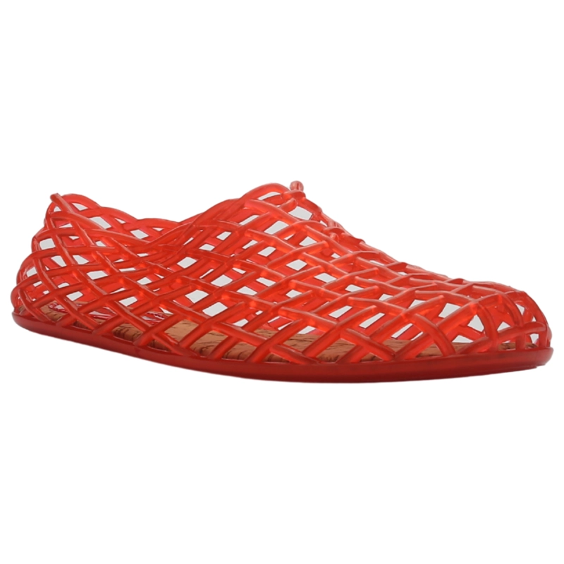 BALLERINA COLOR CASUAL ROJA CHALADA JELLY-1 - 3