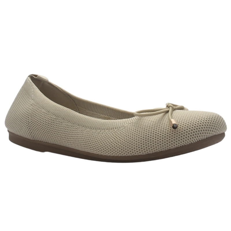 BALLERINA MUJER CASUAL BEIGE CHALADA NATHAN-61 - 3