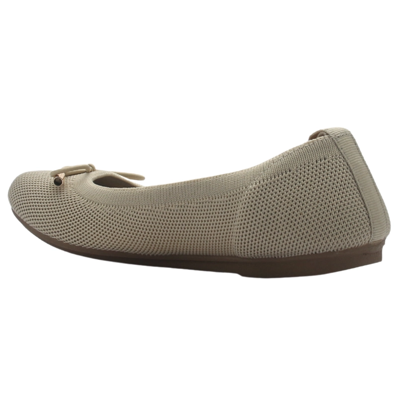 BALLERINA MUJER CASUAL BEIGE CHALADA NATHAN-61 - 4