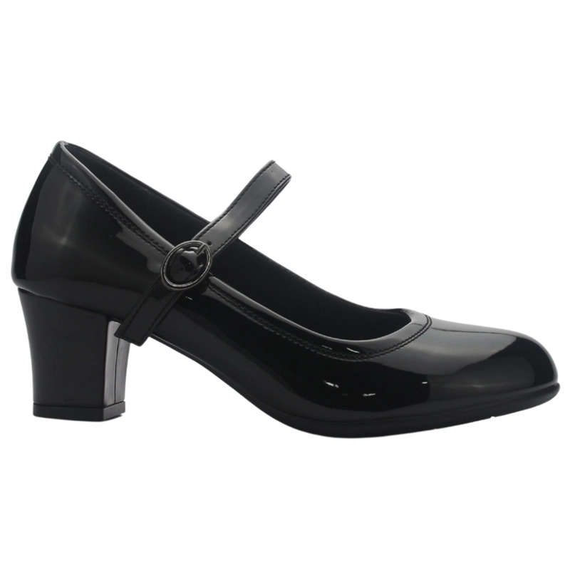 ZAPATO MUJER CASUAL NEGRO CHALADA CRIBA-1 - 1