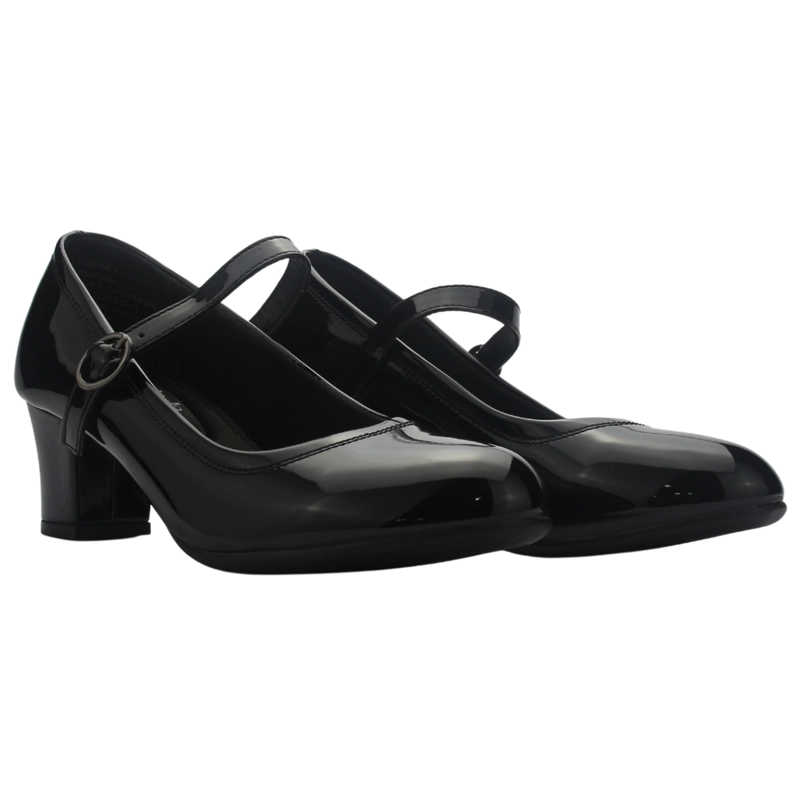 ZAPATO MUJER CASUAL NEGRO CHALADA CRIBA-1 - 5