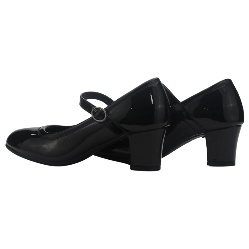 ZAPATO MUJER CASUAL NEGRO CHALADA CRIBA-1 - 6