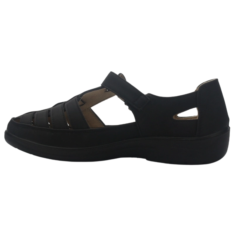 ZAPATO NEGRO MUJER CASUAL CHALADA DECO - 2
