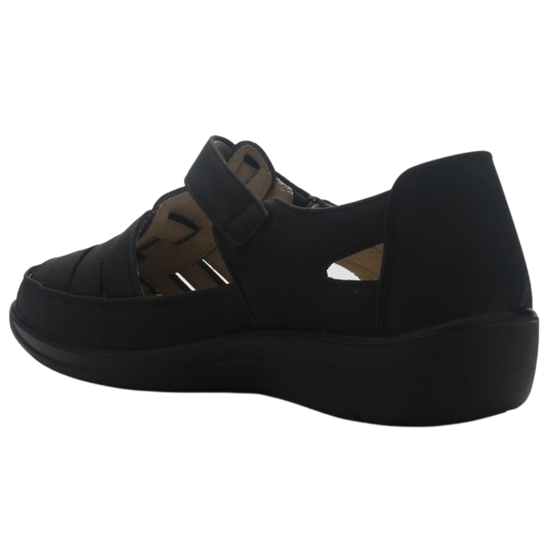 ZAPATO NEGRO MUJER CASUAL CHALADA DECO - 4