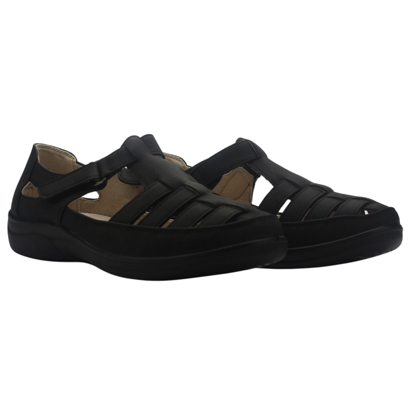 ZAPATO NEGRO MUJER CASUAL CHALADA DECO - 5