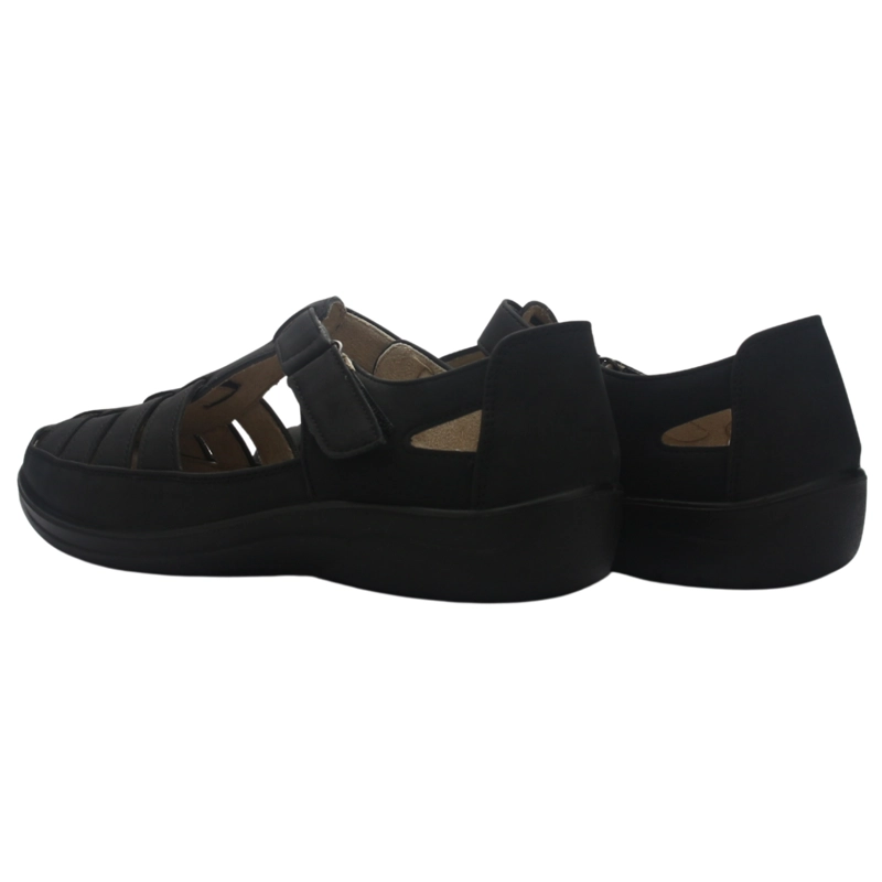 ZAPATO NEGRO MUJER CASUAL CHALADA DECO - 6