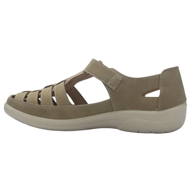 ZAPATO MUJER CASUAL BEIGE CHALADA DECO-14 - 2