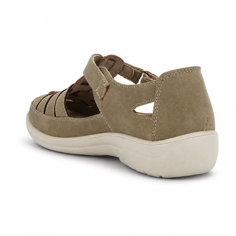 ZAPATO BEIGE MUJER CASUAL CHALADA DECO - 4