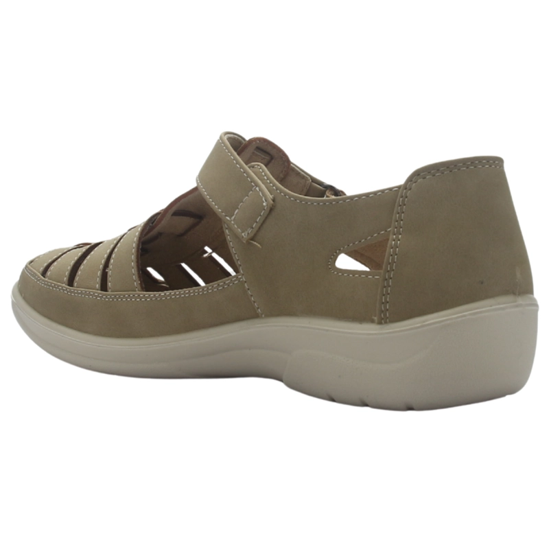 ZAPATO MUJER CASUAL BEIGE CHALADA DECO-14 - 4