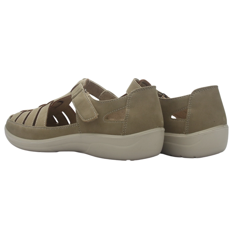 ZAPATO MUJER CASUAL BEIGE CHALADA DECO-14 - 6