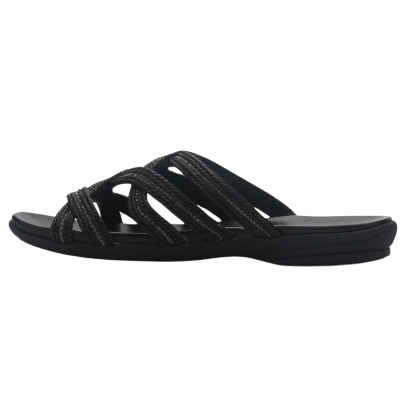 SANDALIA MUJER CASUAL NEGRO CHALADA ANATOMIC85 - 2