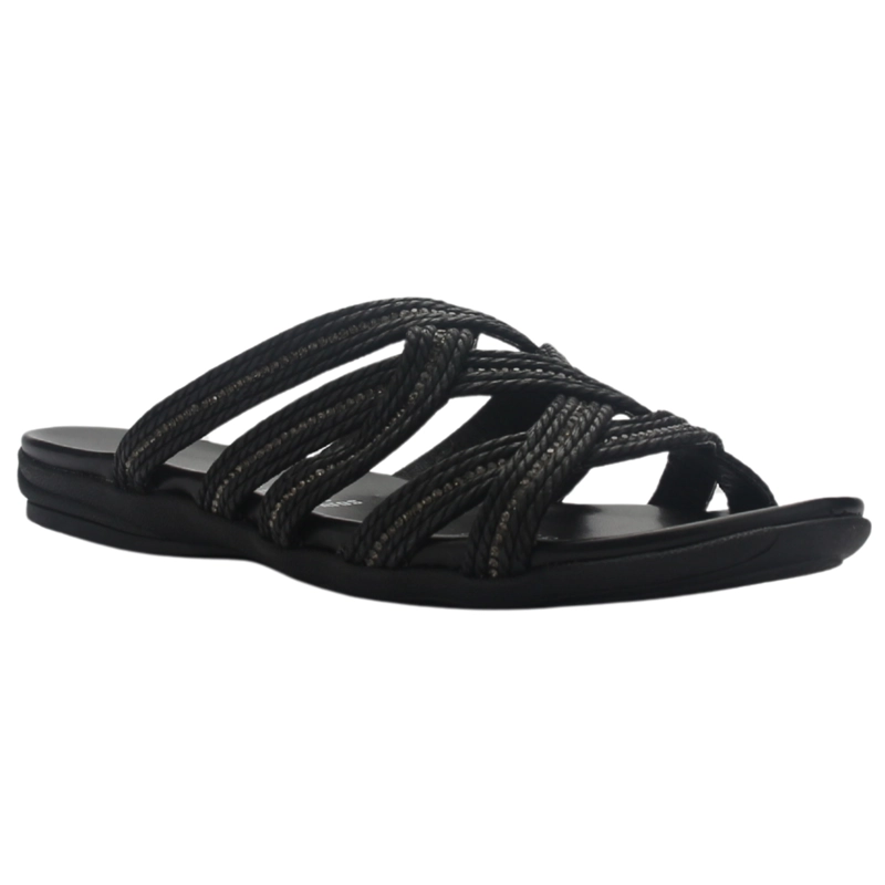 SANDALIA MUJER CASUAL NEGRO CHALADA ANATOMIC85 - 3