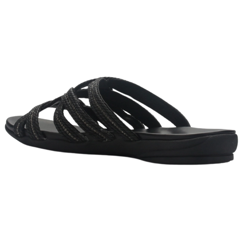 SANDALIA MUJER CASUAL NEGRO CHALADA ANATOMIC85 - 4