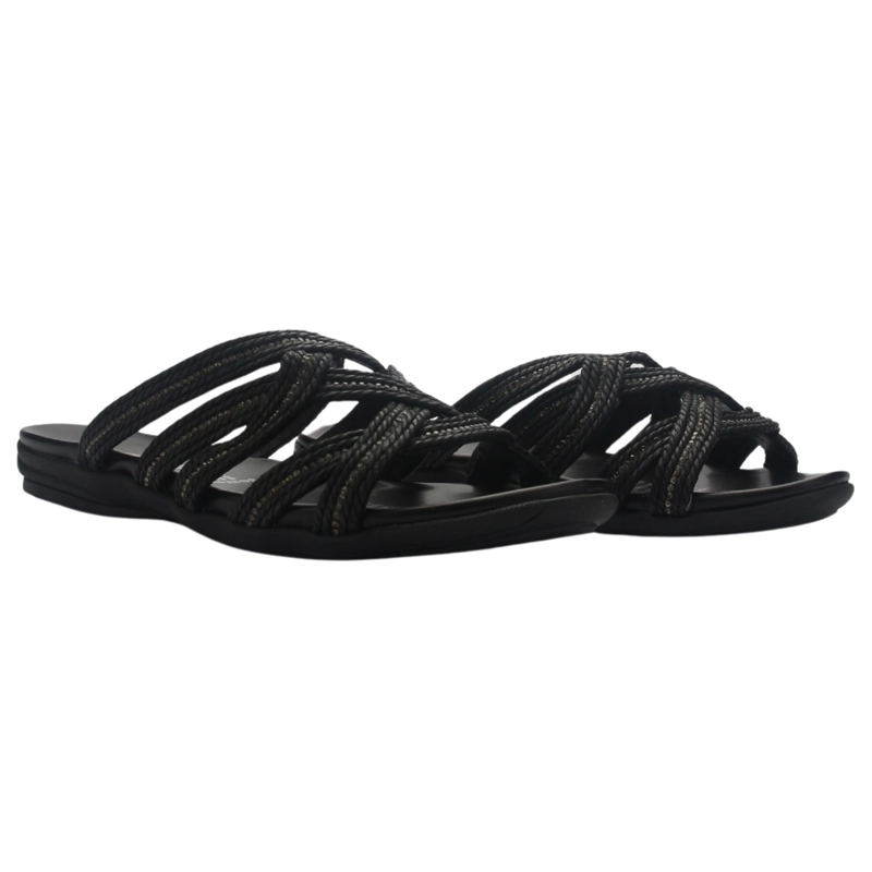 SANDALIA MUJER CASUAL NEGRO CHALADA ANATOMIC85 - 5