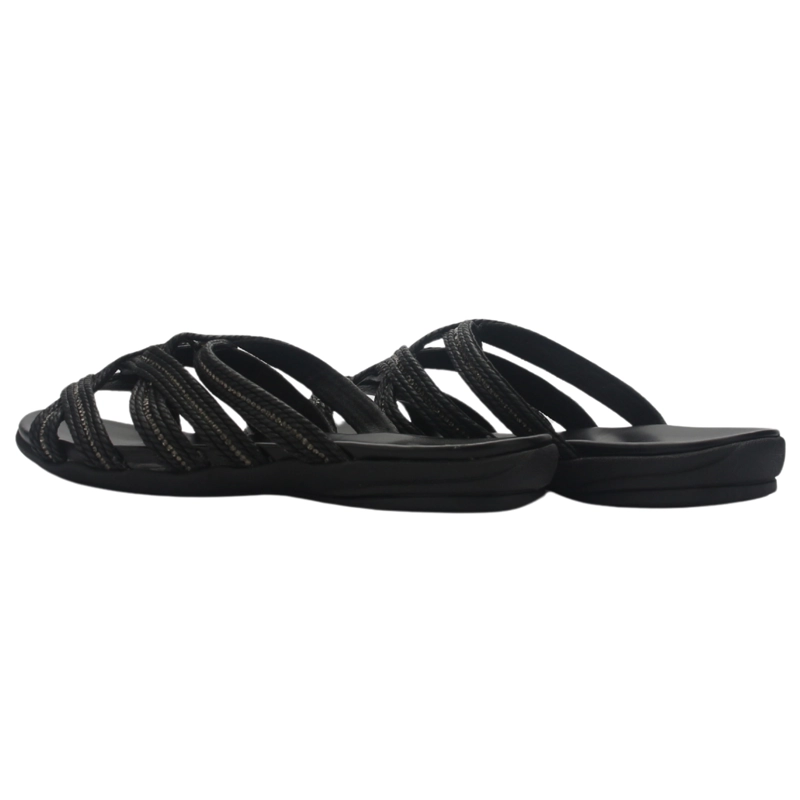 SANDALIA MUJER CASUAL NEGRO CHALADA ANATOMIC85 - 6