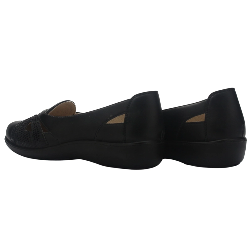 ZAPATO MUJER CASUAL NEGRO CHALADA DECO-12 - 6