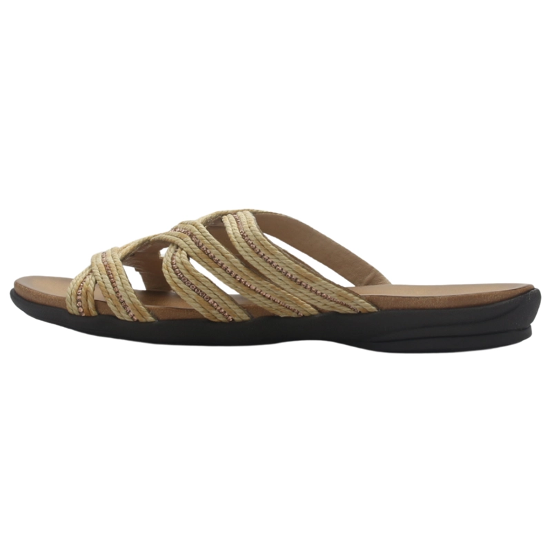 SANDALIA MUJER CASUAL BEIGE CHALADA ANATOMIC85 - 2