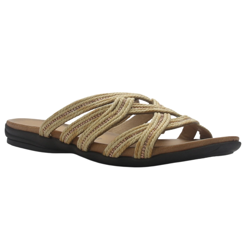 SANDALIA MUJER CASUAL BEIGE CHALADA ANATOMIC85 - 3