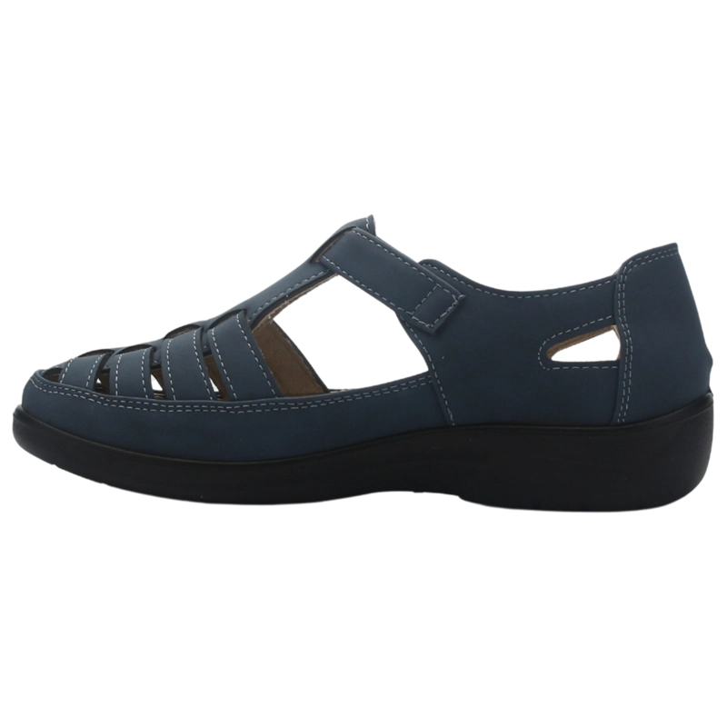 ZAPATO MUJER COLOR AZUL CASUAL CHALADA DECO-14 - 2