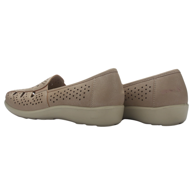 ZAPATO MUJER CASUAL CHAMPAGNE CHALADA DECO-1 - 6