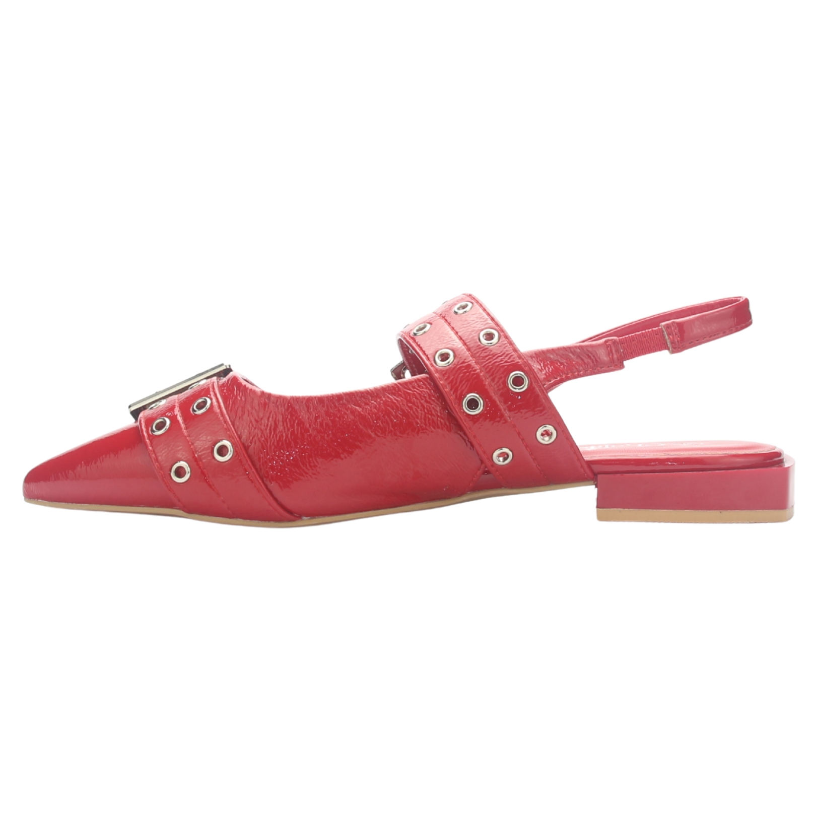 BALLERINA MUJER CHALADA SLIK-1 ROJO CASUAL - 3