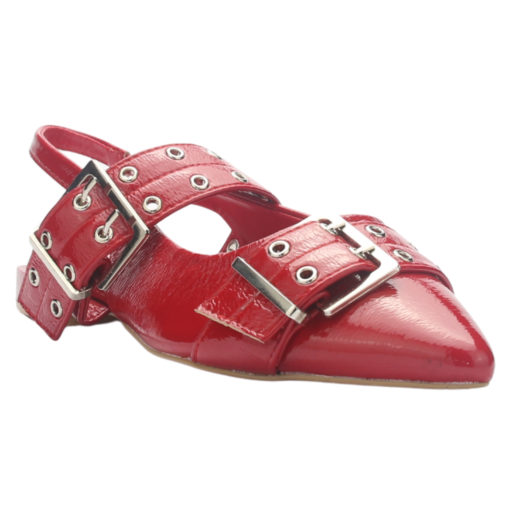 BALLERINA MUJER CHALADA SLIK-1 ROJO CASUAL - 9