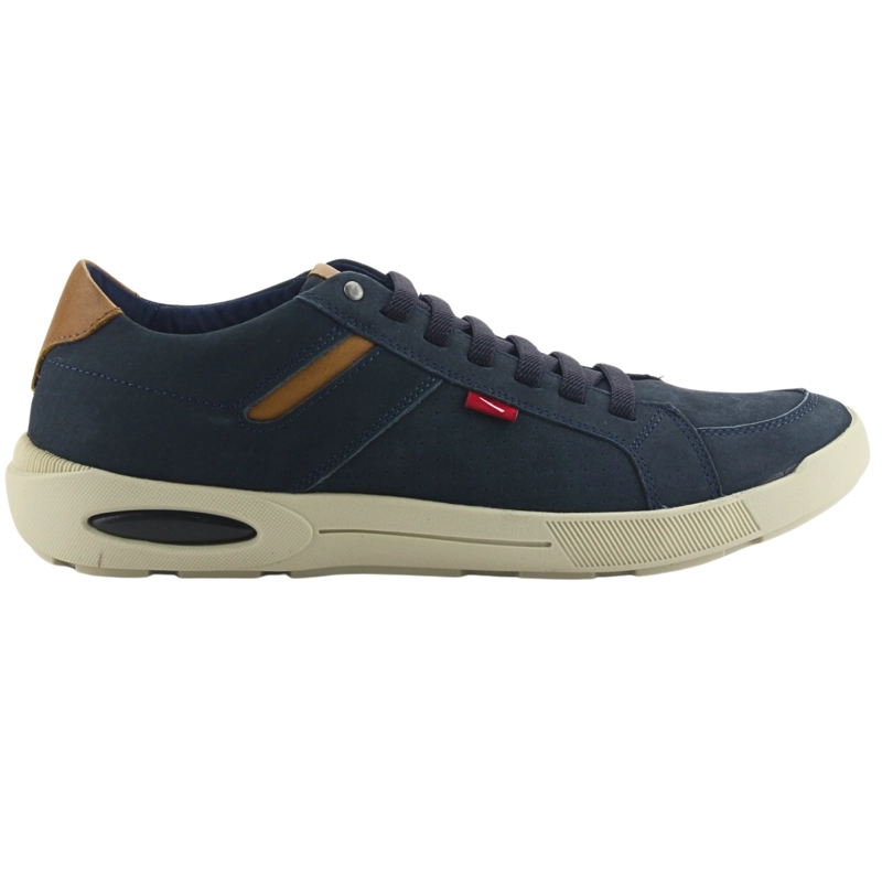 ZAPATILLA FERRACINI HOMBRE 2265 PULSE AZUL MARINO CASUAL - 1