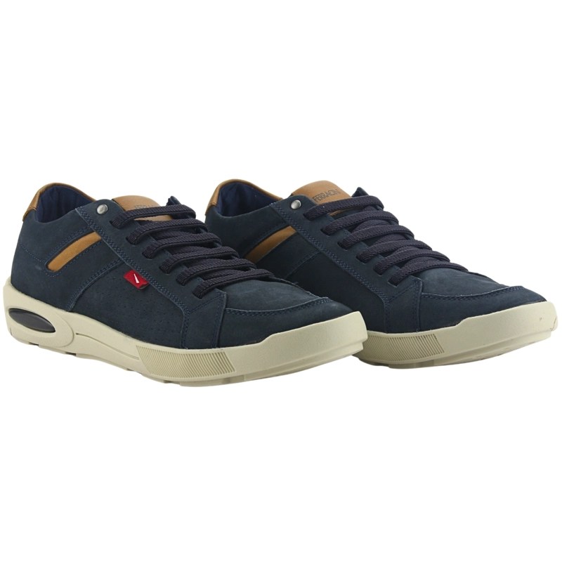 ZAPATILLA FERRACINI HOMBRE 2265 PULSE AZUL MARINO CASUAL - 3