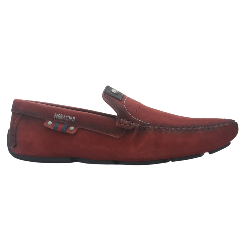 MOCASIN FERRACINI HOMBRE 2774 MALI BURDEO CASUAL - 1
