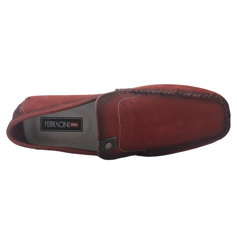 MOCASIN FERRACINI HOMBRE 2774 MALI BURDEO CASUAL - 5