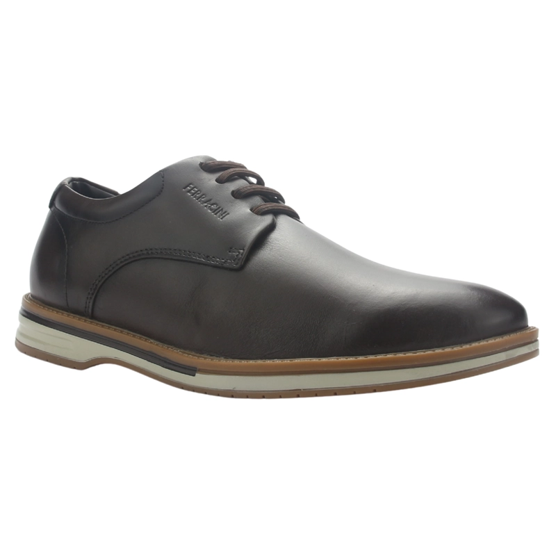 ZAPATO CAFE  DE HOMBRE CASUAL FERRACINI 3263 SPOT - 3