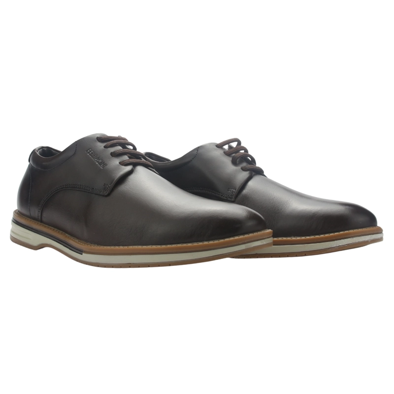 ZAPATO CAFE  DE HOMBRE CASUAL FERRACINI 3263 SPOT - 7