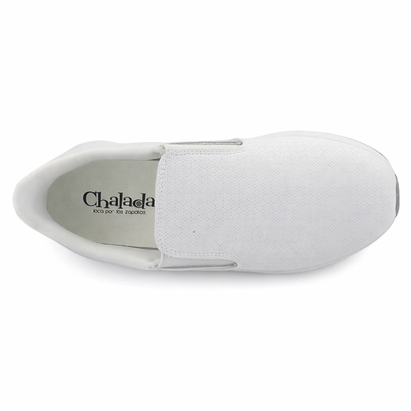 ZAPATILLA BLANCO MUJER URBANO CHALADA VITAON - 5