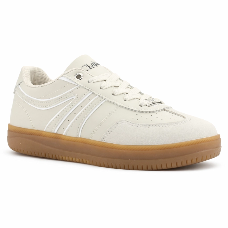 ZAPATILLA BEIGE MUJER URBANO CHALADA ARU - 3