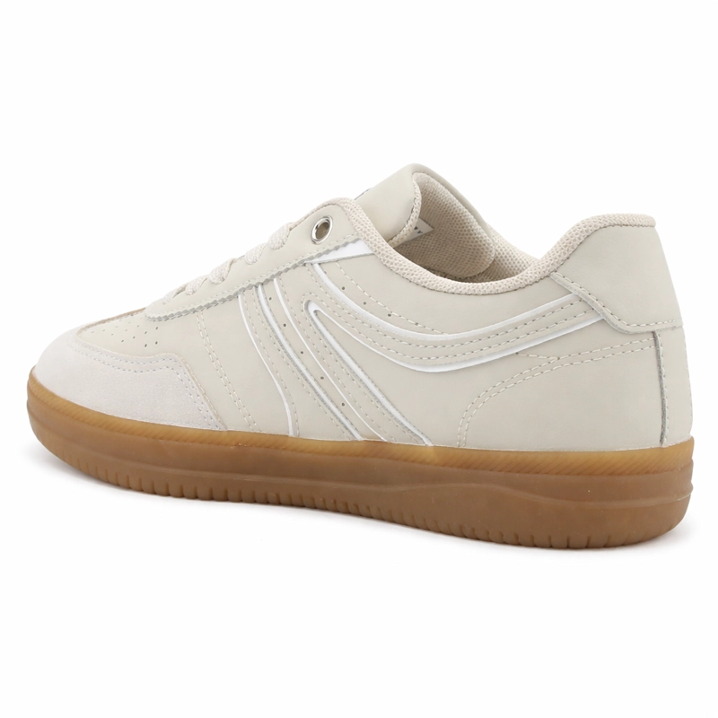 ZAPATILLA BEIGE MUJER URBANO CHALADA ARU - 4