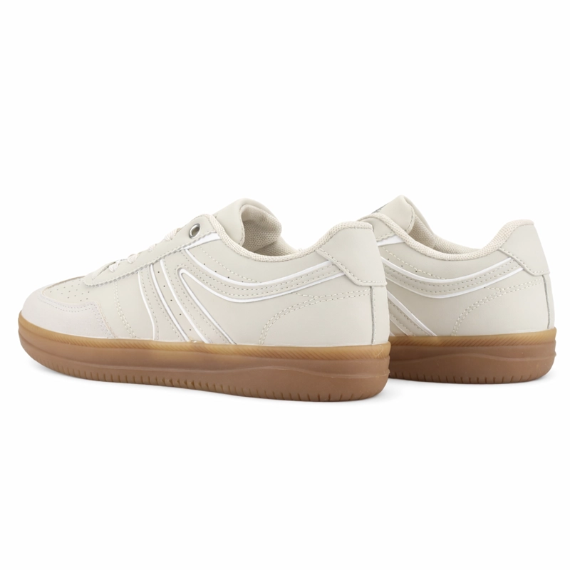 ZAPATILLA BEIGE MUJER URBANO CHALADA ARU - 7
