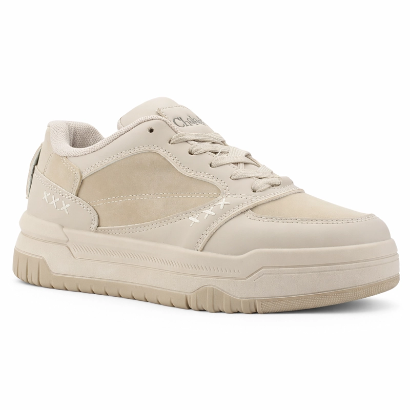 ZAPATILLA BEIGE MUJER URBANO CHALADA STRADA - 3