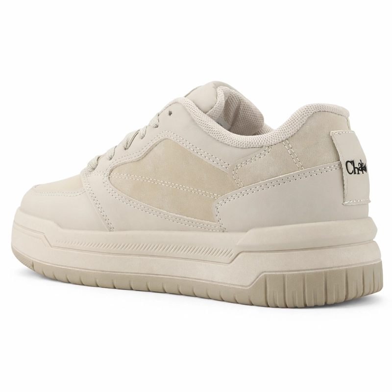 ZAPATILLA BEIGE MUJER URBANO CHALADA STRADA - 4