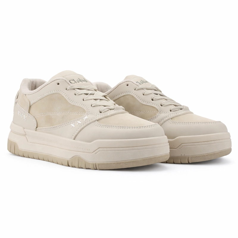 ZAPATILLA BEIGE MUJER URBANO CHALADA STRADA - 6