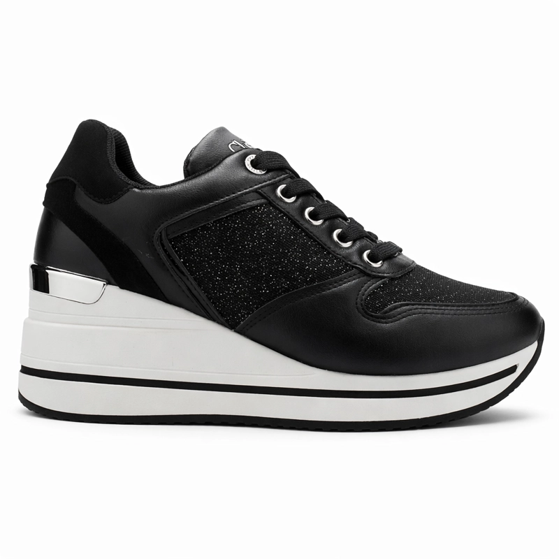 ZAPATILLA NEGRO MUJER URBANO CHALADA BOLKINEW - 1