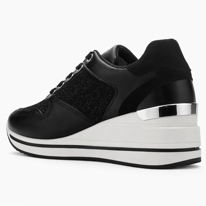 ZAPATILLA NEGRO MUJER URBANO CHALADA BOLKINEW - 4