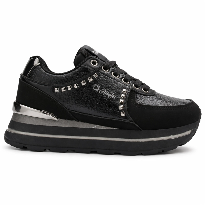 ZAPATILLA NEGRO MUJER URBANO CHALADA ORBIT - 1