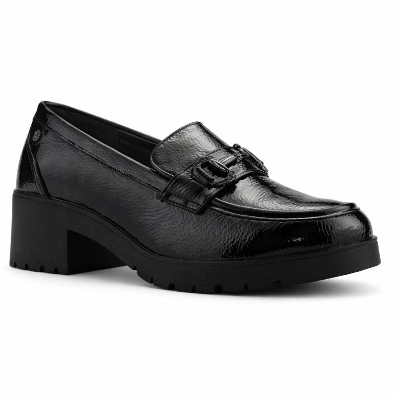 ZAPATO NEGRO MUJER CASUAL CHALADA JUNIVA - 3