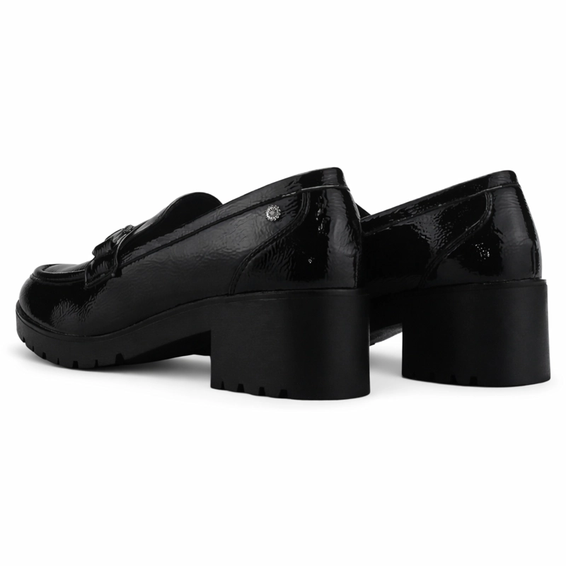 ZAPATO NEGRO MUJER CASUAL CHALADA JUNIVA - 6